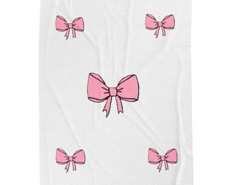 Kokette Rosa Bogen Velveteen Plüsch-Decke