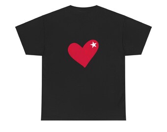 Stern-Herz-T-Shirt