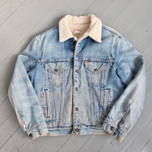 80s リーバイス　シェルパジャケット　42 usa製 Vintage Levis Sherpa Jacket 42 - Etsy