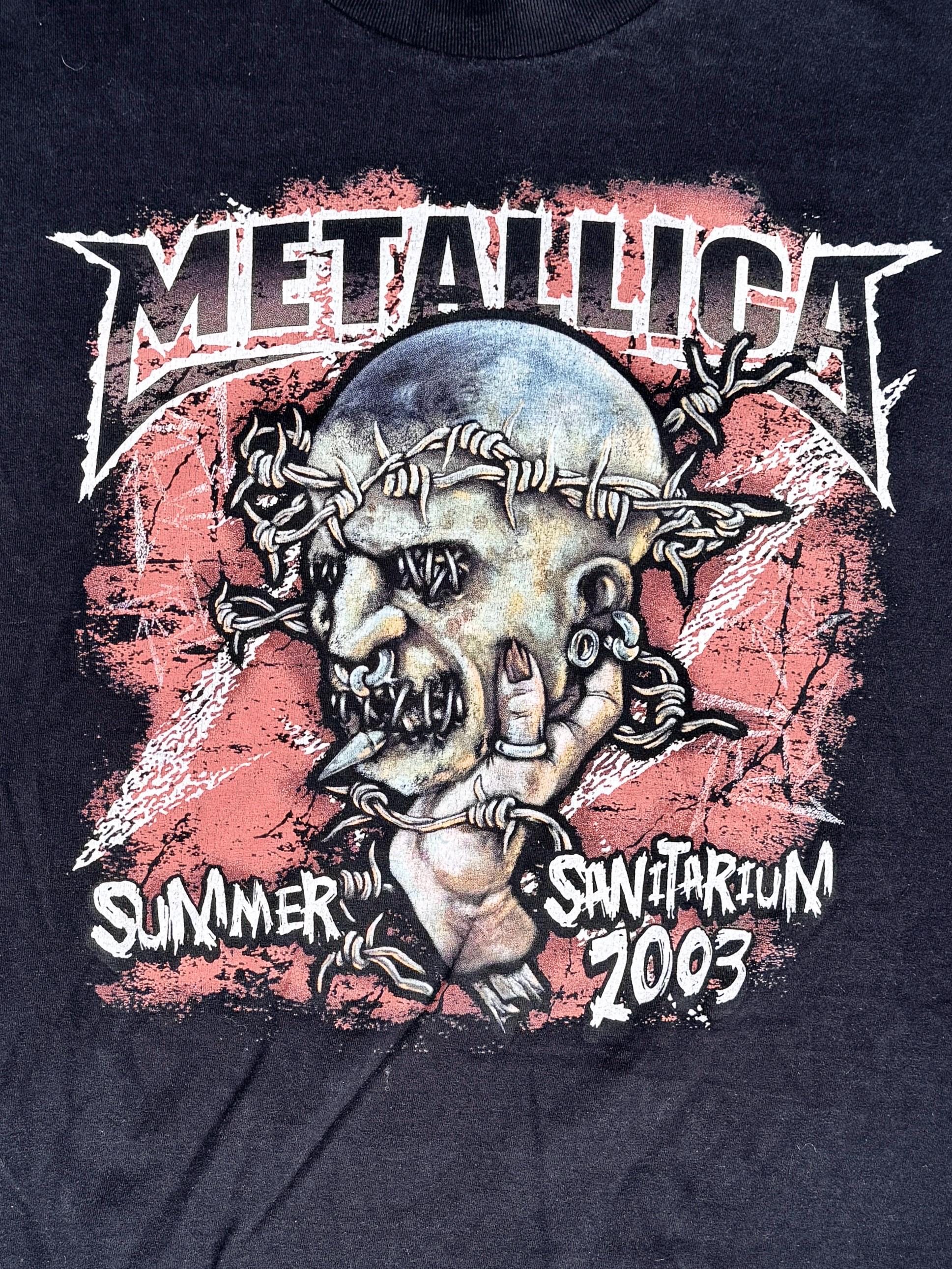 Vintage Metallica T-shirt • Summer Sanitarium Tour W