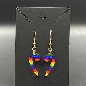 Mini French Curve Earrings