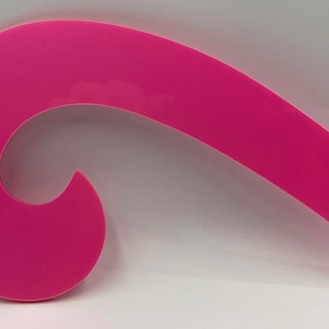 French Curve Hot Pink Metallic