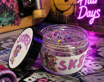 gel glitterato per capelli