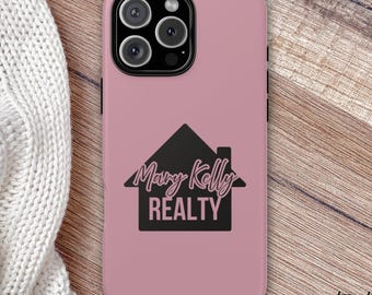 Personalized Real Estate Realtor Logo Phone Case Business Name Custom Case Modern Agent Gift Custom Agent Lender Broker Gift Bulk iPhone