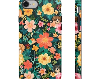 Blue Veterinary Pattern phone case | Tough Case Gift