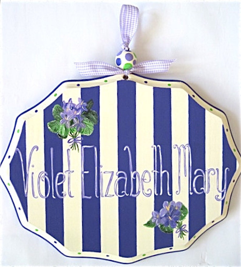 Personalized Baby Name Plaque Etsy