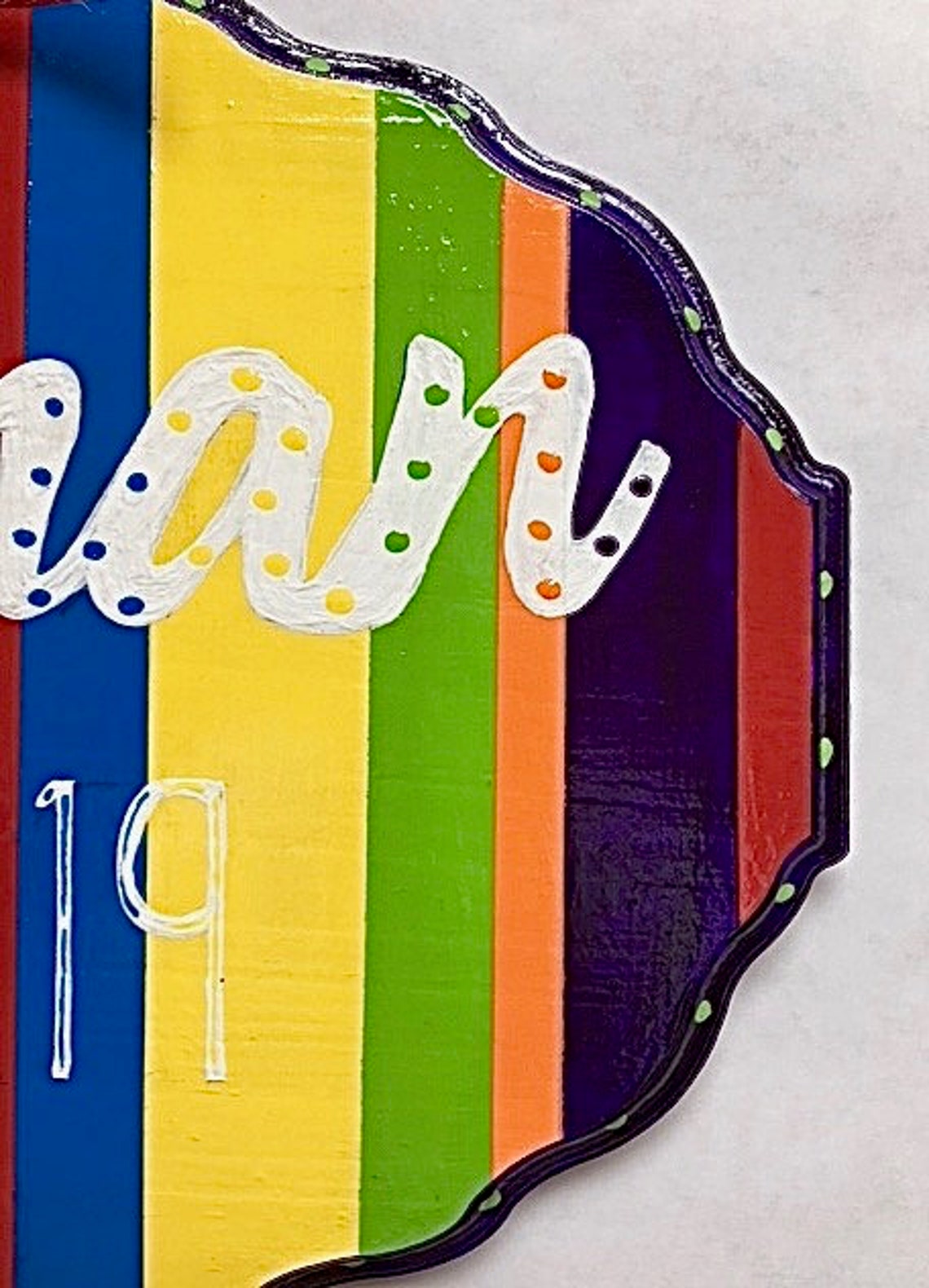 Personalized Baby Name Plaque Etsy