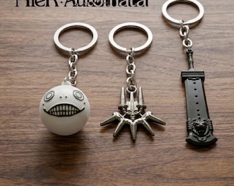 Game Inspired Sword Keychain, Anime Weapon Pendant, Gift for Game lover