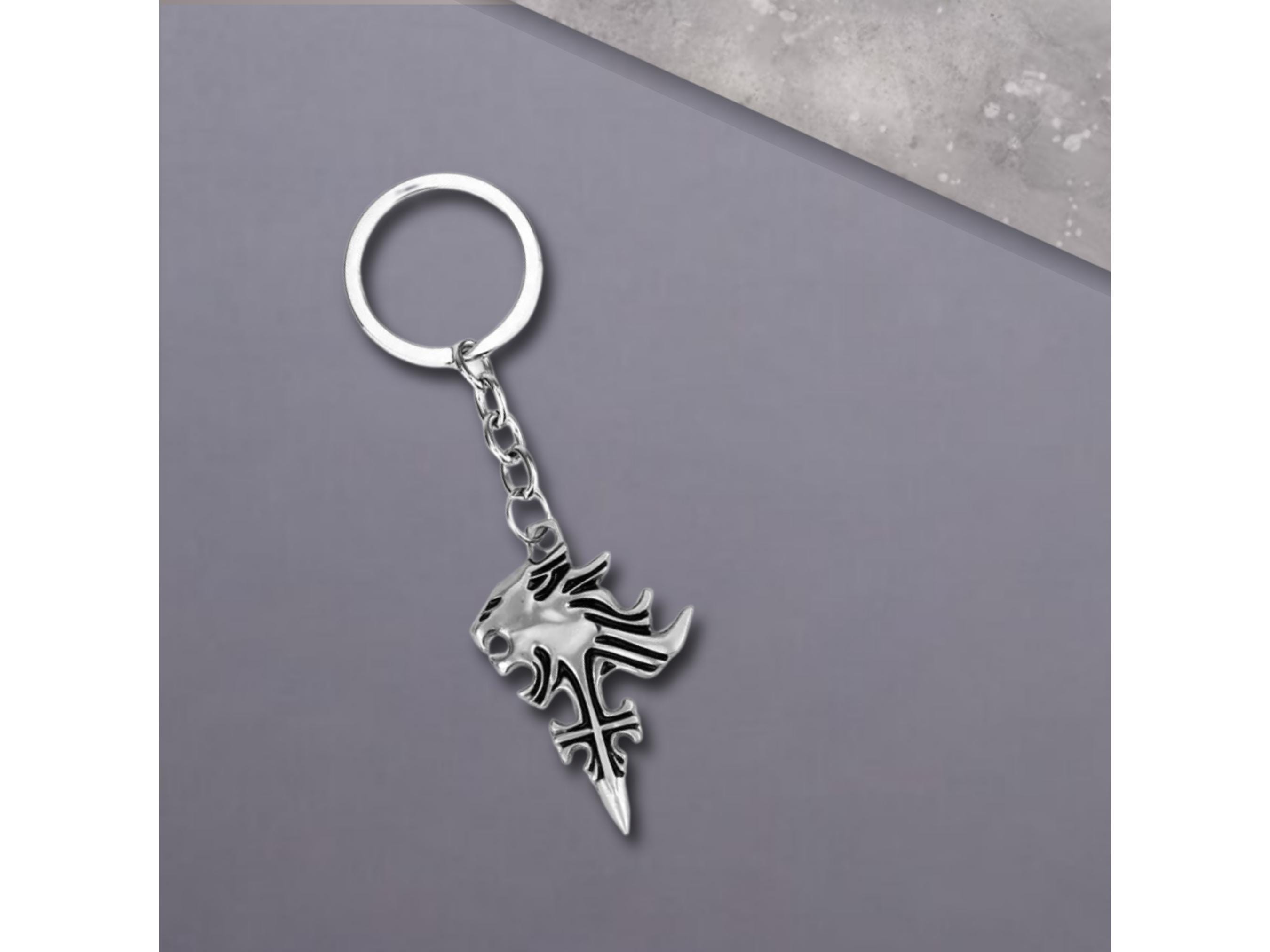 Fantasy Remake Sword Keychain, Iconic Buster Weapon Keyring, Sword Gift ...