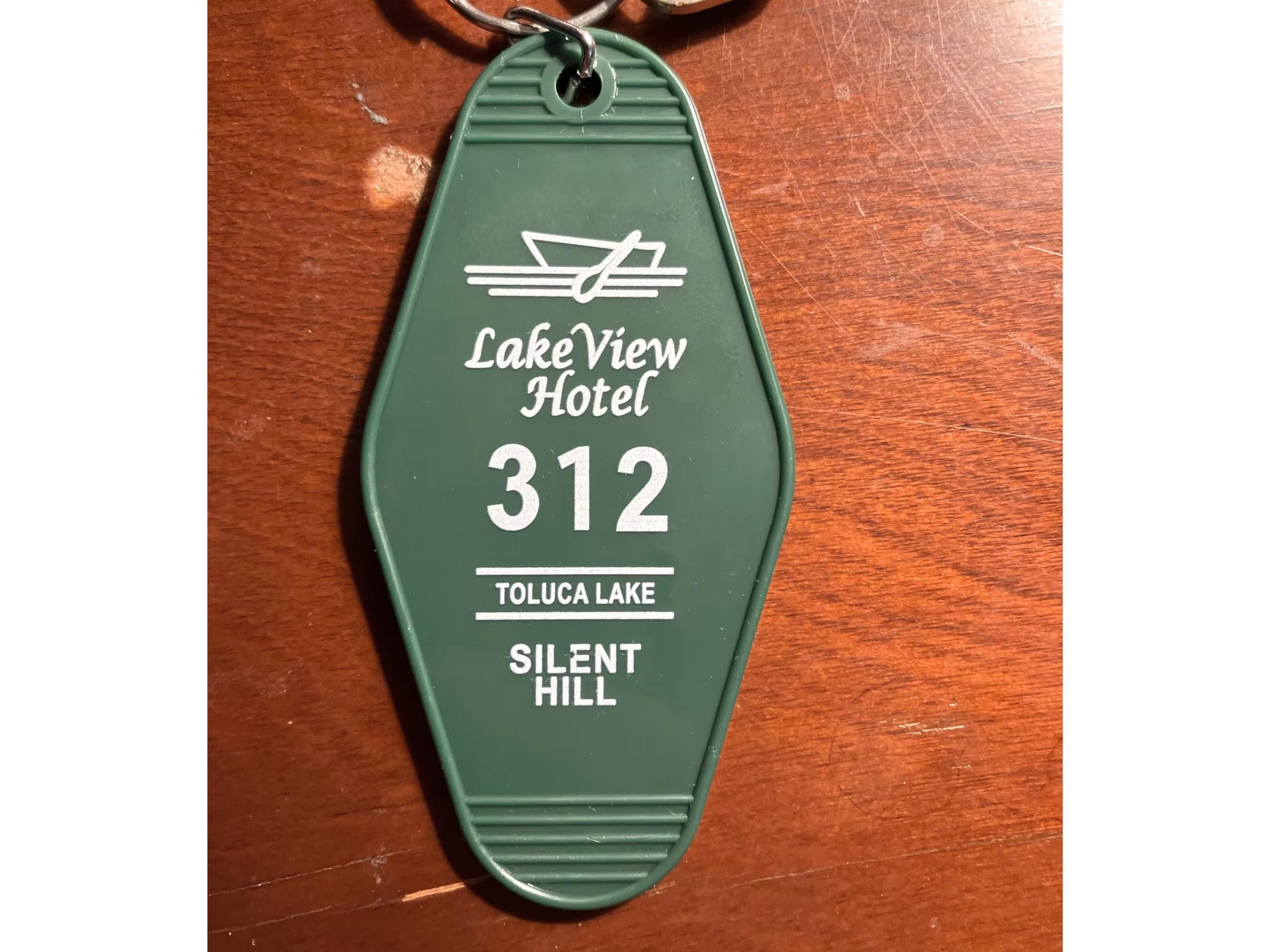 Silent Hill 2 Keychain, Lake View Hotel 312 Keyring, Horror Game