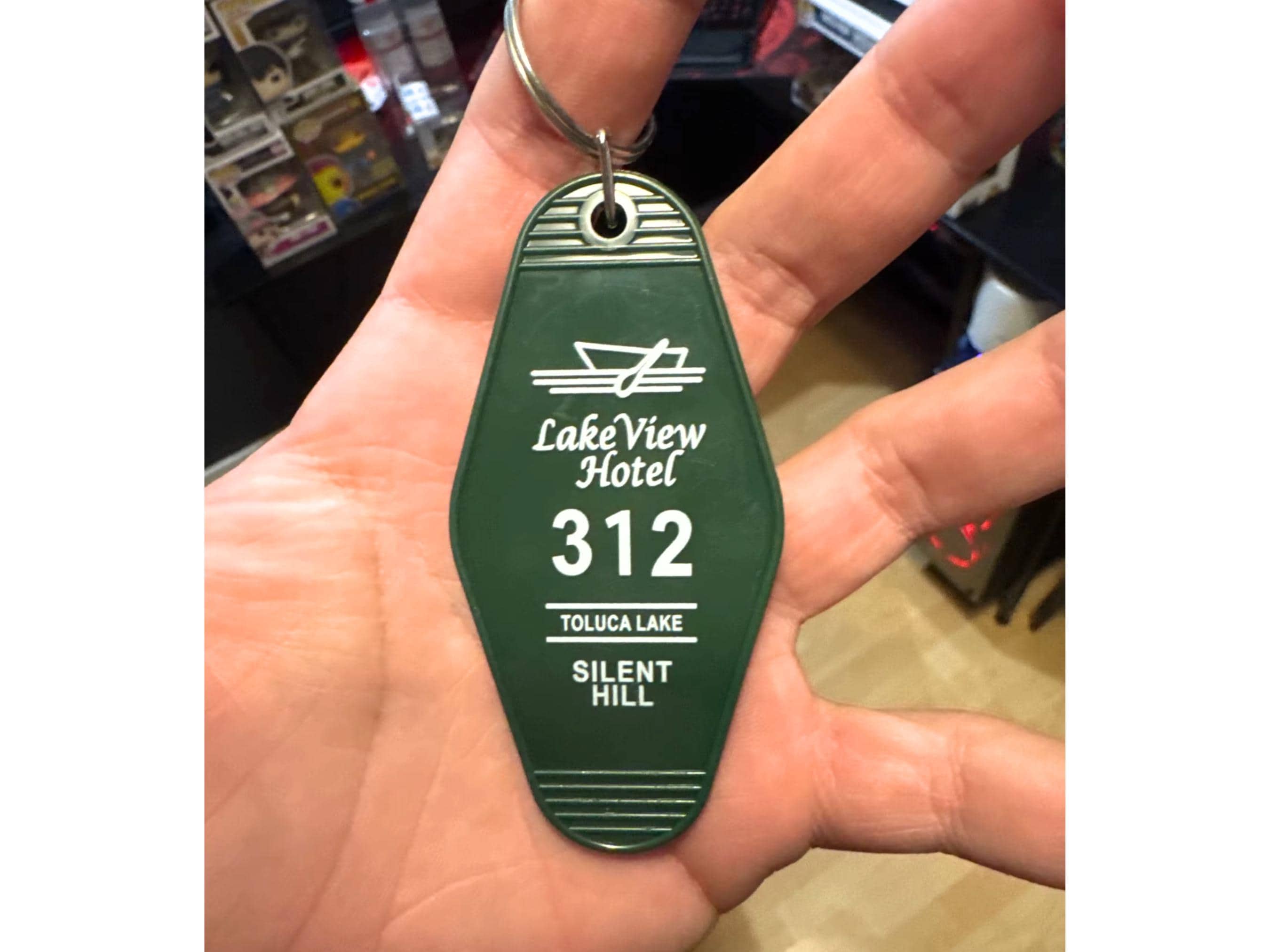 Silent Hill 2 Keychain, Lake View Hotel 312 Keyring, Horror Game