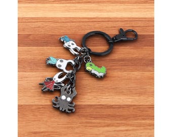Hollow Knight Game Keychain, Metal Anime Gaming Keyrings, Best Friends Keychains