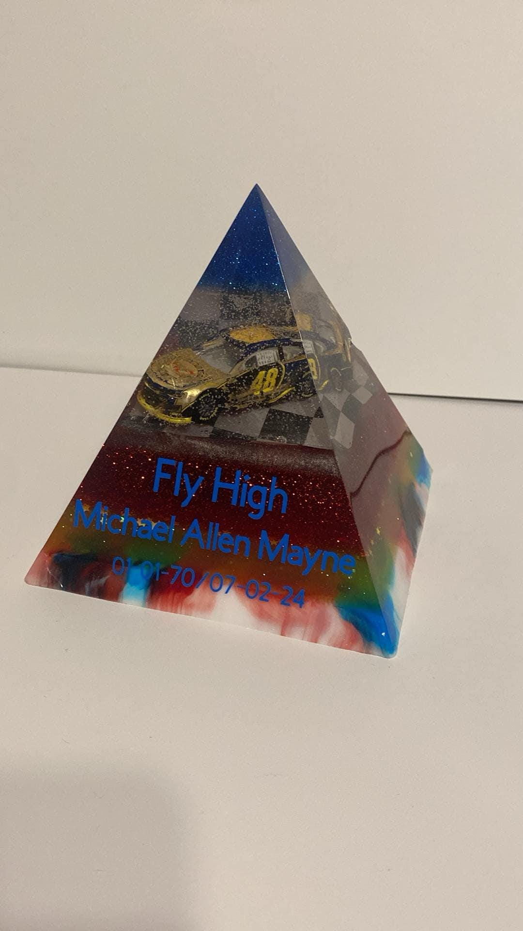 Pyramid Custom Custom Resin Pyramid - Etsy