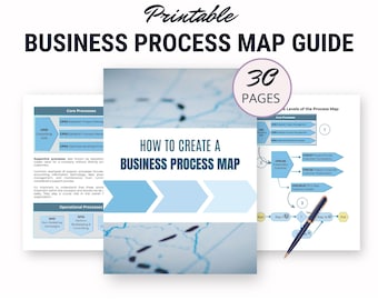Business Process Management for Beginners, Step By Step Guide to Create a Company Map, Improve Workflows, Productivity, Student Workbook PDF