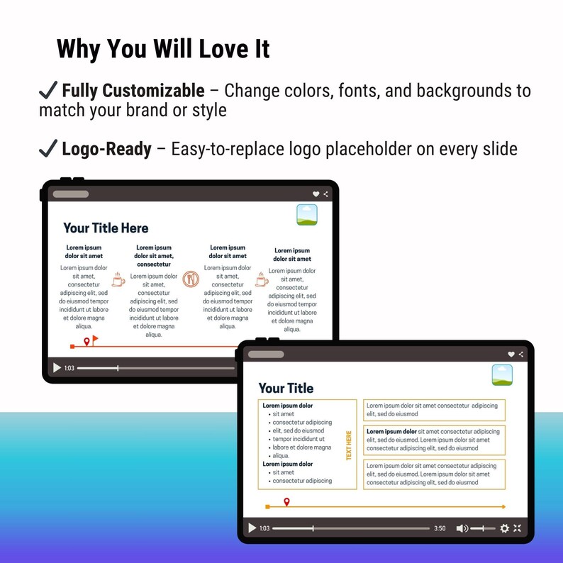 Fully Customizable Canva Presentation Template for School Projects ...