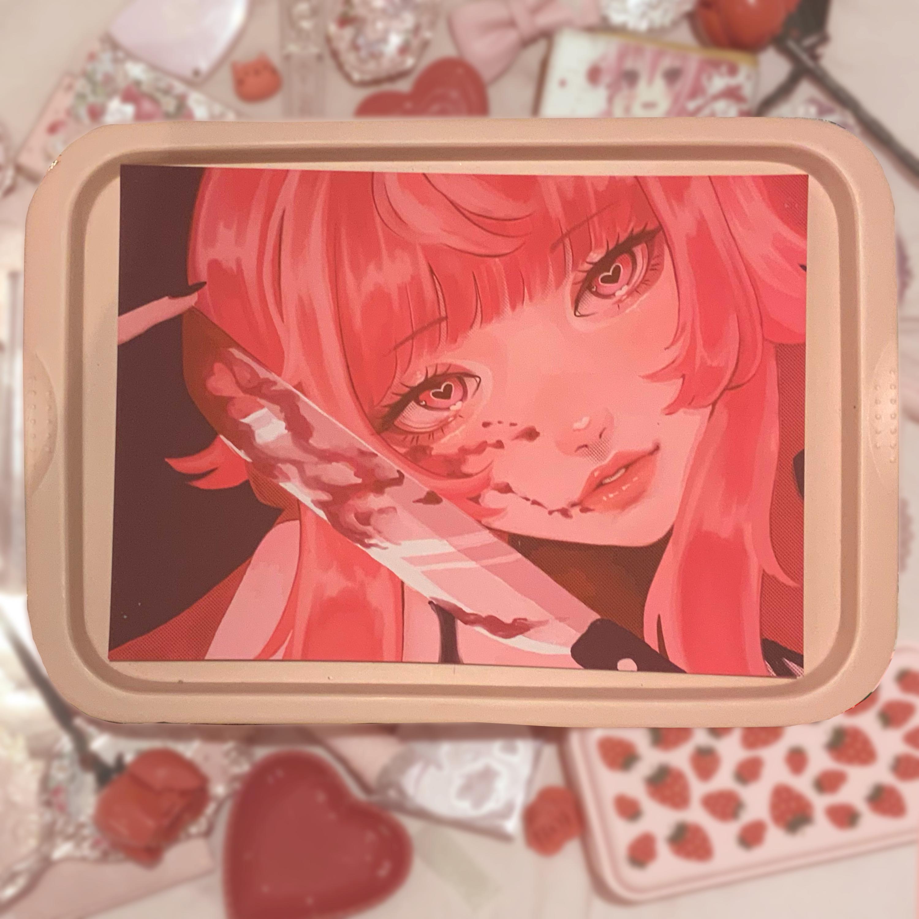 Yuno Gasai - Impressão artística A4 A5