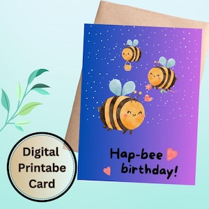 Tarjetas de feliz cumpleaños, tarjeta de canto de abeja, tarjeta de deseos simple, tarjeta de felicitación de cumpleaños, tarjetas de regalo, tarjeta para amigos, tarjeta de recuerdo feliz, cumpleaños.