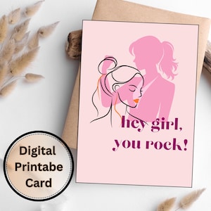 empowering women, encouraging gifts, best friend gift, words of affirmation, gifts for teachers, Mother Gift, friendship card, feminist card