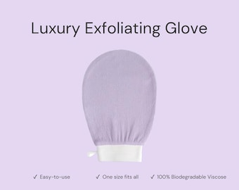 SweetGlo Luxury Exfoliating Glove: Turkish Spa Body Scrub
