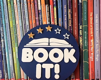 BOOK IT! Logo Sign
