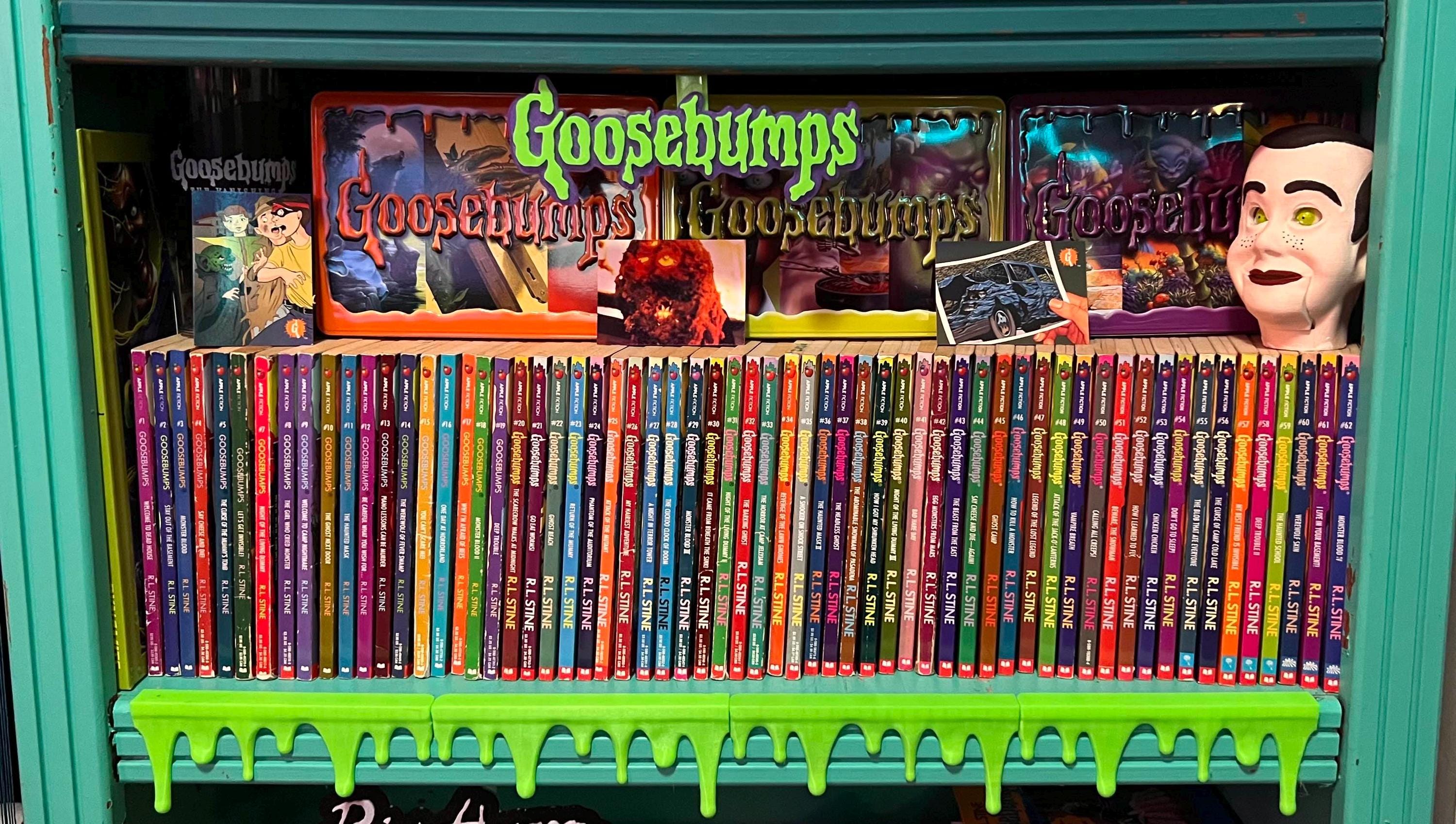 Goosebumps books - Etsy Polska