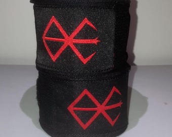 Brand of Sacrifice Extra Long Boxing MMA Handwraps Berserk inspired anime 240 inch long handwraps