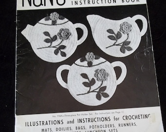 Original Vintage 1941  Booklet Nun's 17 pages Crochet Novelty pieces