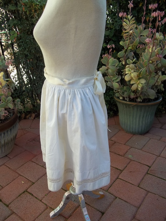 Antique Skirt early 1900  Edwardian size XS waist… - image 3