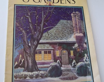 Original 1929 Vintage  Better Homes and Gardens magazine  January 1920's