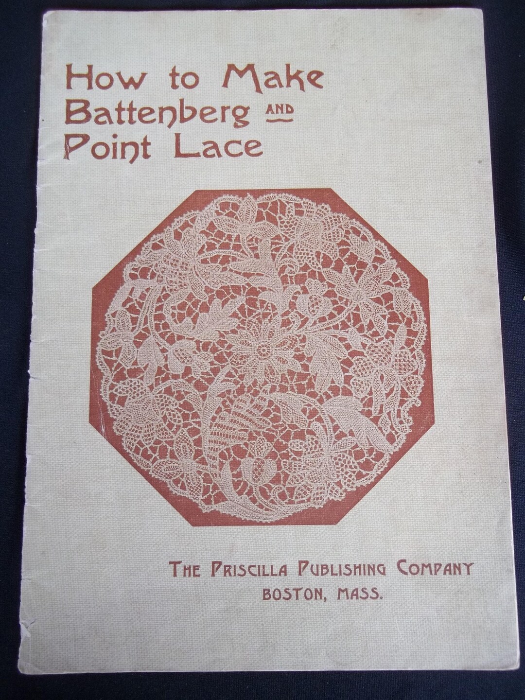 Antique Original Booklet 1900 Date How to Make Battenburg and Point ...