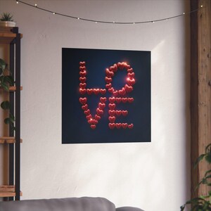 Poster Love Hearts