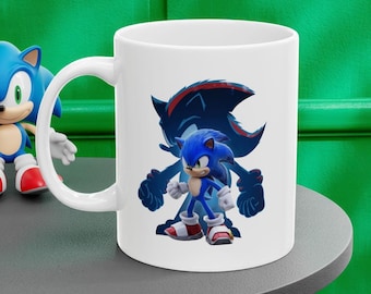 Sonic & Shadow the Hedgehog-mugg: Present till spelentusiast