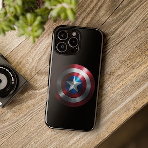 iPhone Case - Captain America Shield Design