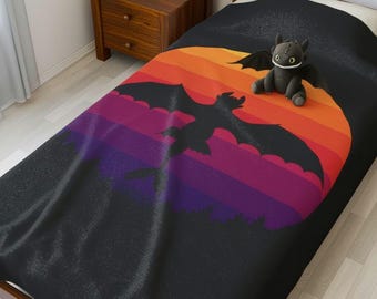 トゥースレス ドラゴン テール ブランケット | ヒックとドラゴン