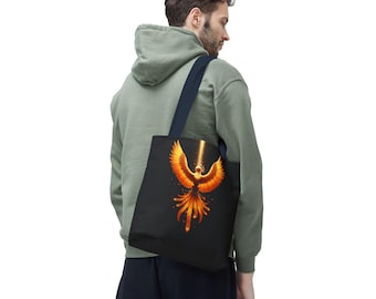 Majestic Phoenix Tote Bag: Empowerment & Inspiration