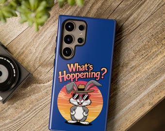 Samsung Case- Cool Bunny 'What's Hoppening'