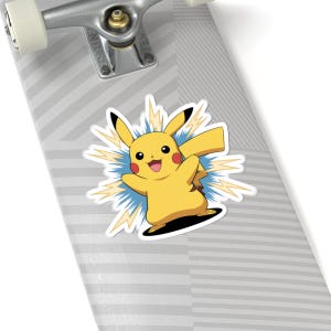Electric One Kiss-Cut-stickers, leuke vinylsticker