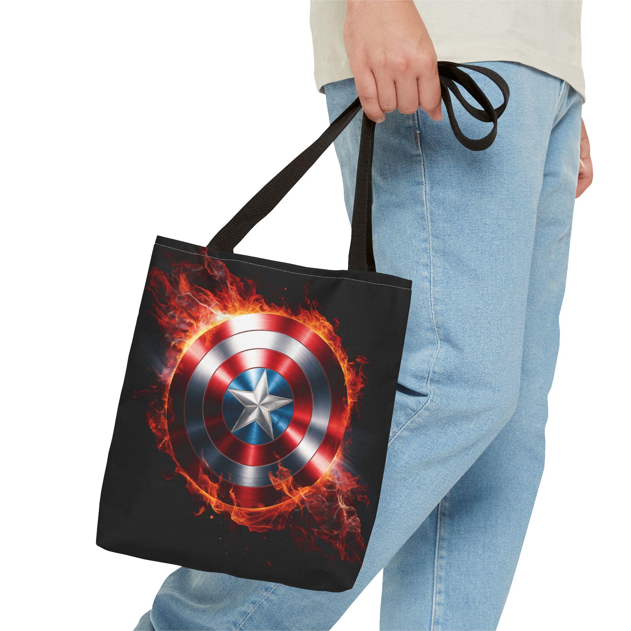 キャプテン・アメリカ シールド トートバッグ：スーパーヒーロー