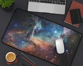 Cosmic Desk Mat Starry Mouse Pad Desk Accessory