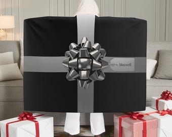 Sherpadeken met aangepaste naam | Gepersonaliseerde cadeauverpakking gezellige deken | Luxe zachte draagbare deken voor hem of haar