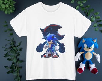 Sonic & Shadow T-Shirt - Unisex Heavy Cotton Tee
