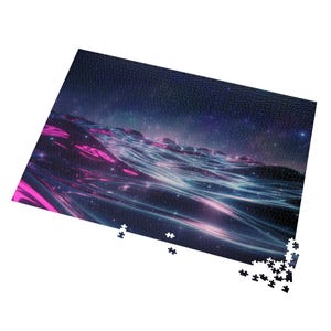 Jigsaw Puzzle: Galactic Ocean Night Sky