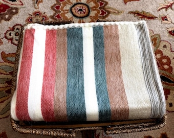 Alpaca Wool Blanket Queen Size | Handmade Wool Throw | Natural Alpaca Blanket