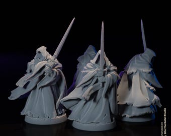 Dark Wraiths D&D RPG 32 mm-miniaturen