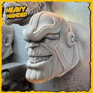 Infinity Titan Fan Art Collectible Magnet | Comic Book Icon | Comic Book Decor | Handcrafted Fridge Art