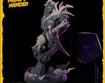 Blood Elf Rogue WoW tafelblad-RPG 32 mm miniatuur