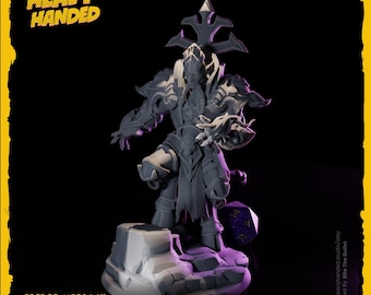 Eredar Warlock WoW Tabletop RPG 32mm Miniature