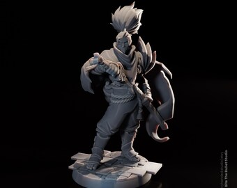 Yasuo The Unforgiven League of Legends-RPG 32 mm miniatuur