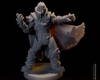 Calamity King Demon Ruler Dark Sorcerer RPG 32 mm miniatuur