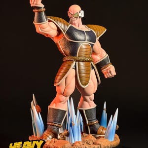 Nappa Dragon Ball Z Fan Art Statue | Hand-Painted 1/6 Scale | Premium Collectible | 1-of-1 Exclusive